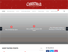 Tablet Screenshot of christmas.co.uk